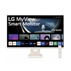 A Photo Of LG 32SR50F-W - 31.5-Inch FHD IPS Smart Monitor