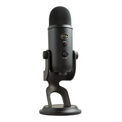 A Photo Of Logitech YETI Multi-Pattern USB Microphone with Blue VO!CE Software