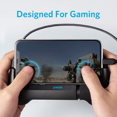 A Photo Of Anker PowerCore Play 6K Mobile Gaming Controller with 6700mAh Power Bank, Cooling Fan & Adjustable Grip – Gamepad for Android & iOS Smartphones