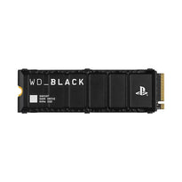 Western Digital 2TB BLACK - SN850P NVMe SSD with Heatsink for PS5 – Officially Licensed High-Performance Gaming Storage