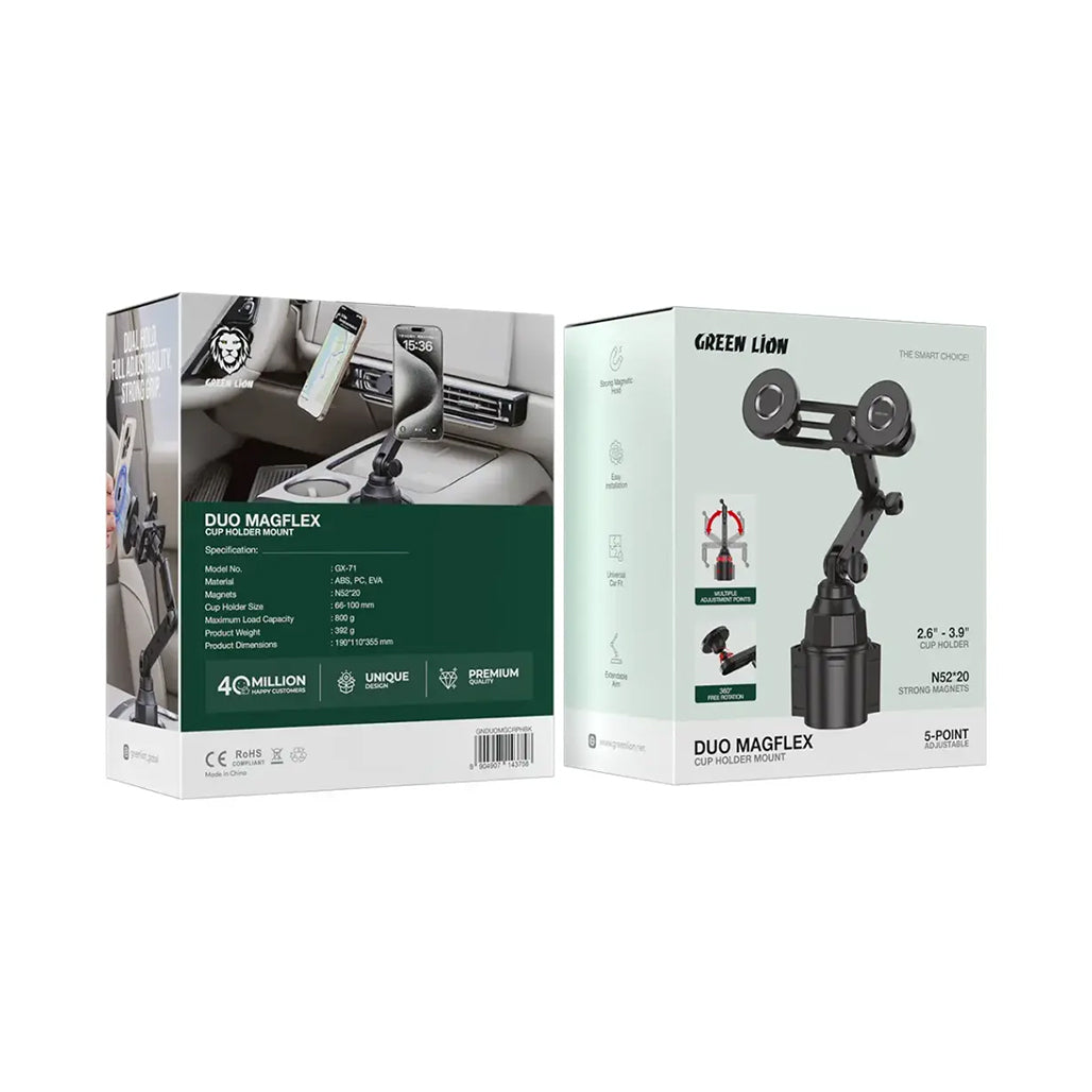 A Photo Of Green Lion Duo Magflex Cup Holder Mount