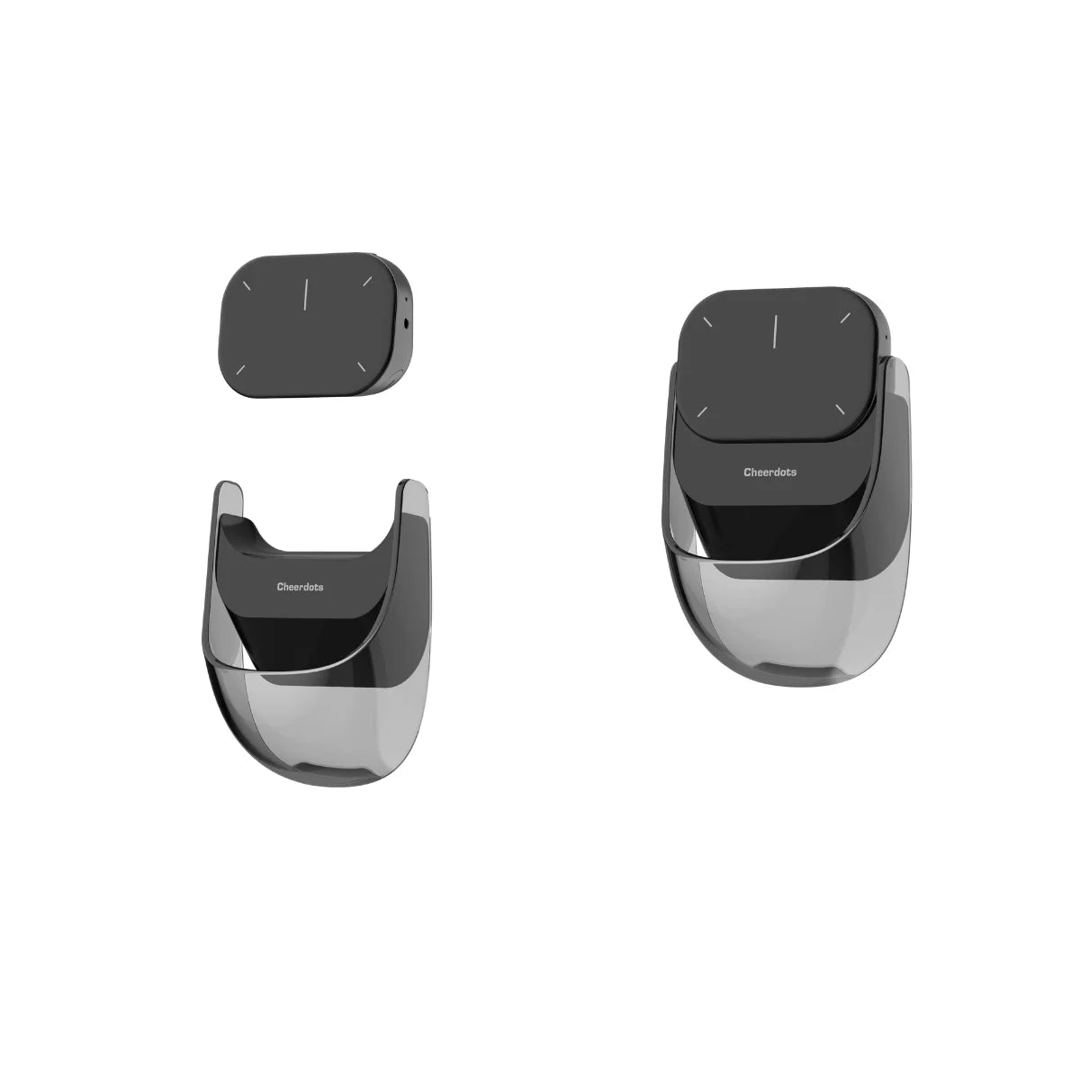 A Photo Of Cheerdots2 Bluetooth Detachable Air Mouse - Touchpad Mouse with Voice Recording and Laser Pointer