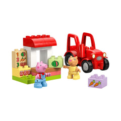 A Photo Of LEGO Tractor and Market - 18 Pieces - 10468