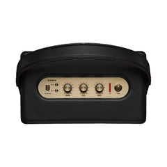 A Photo Of Marshall Kilburn III Portable Bluetooth Speaker - Black & Brass