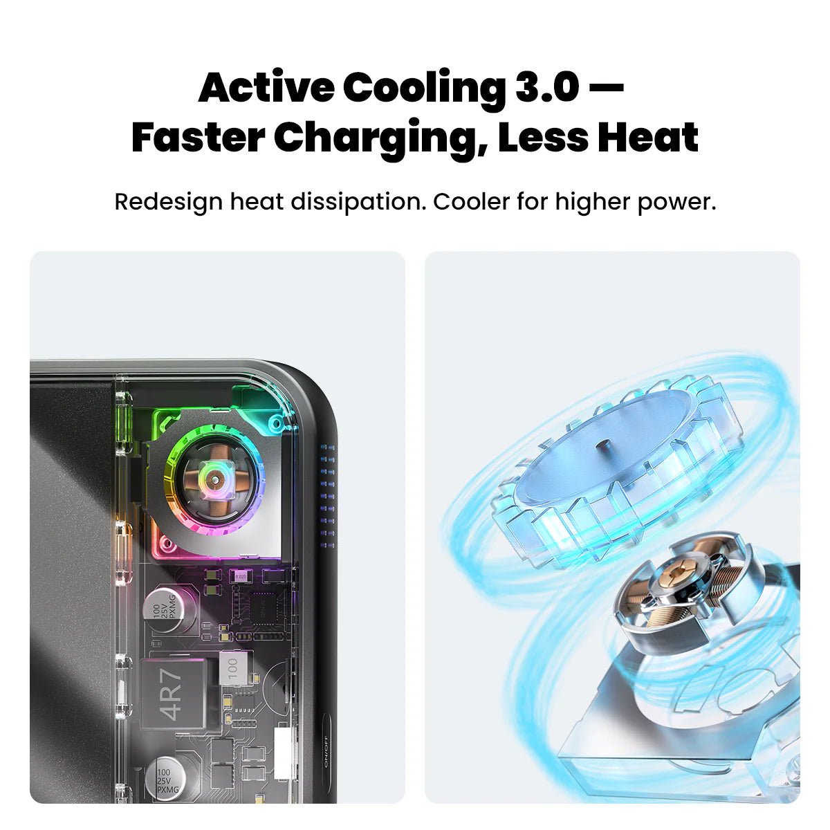 A Photo Of SHARGE ICEMAG 3 - 10000mAh 25W Qi2.2 Magnetic Power Bank