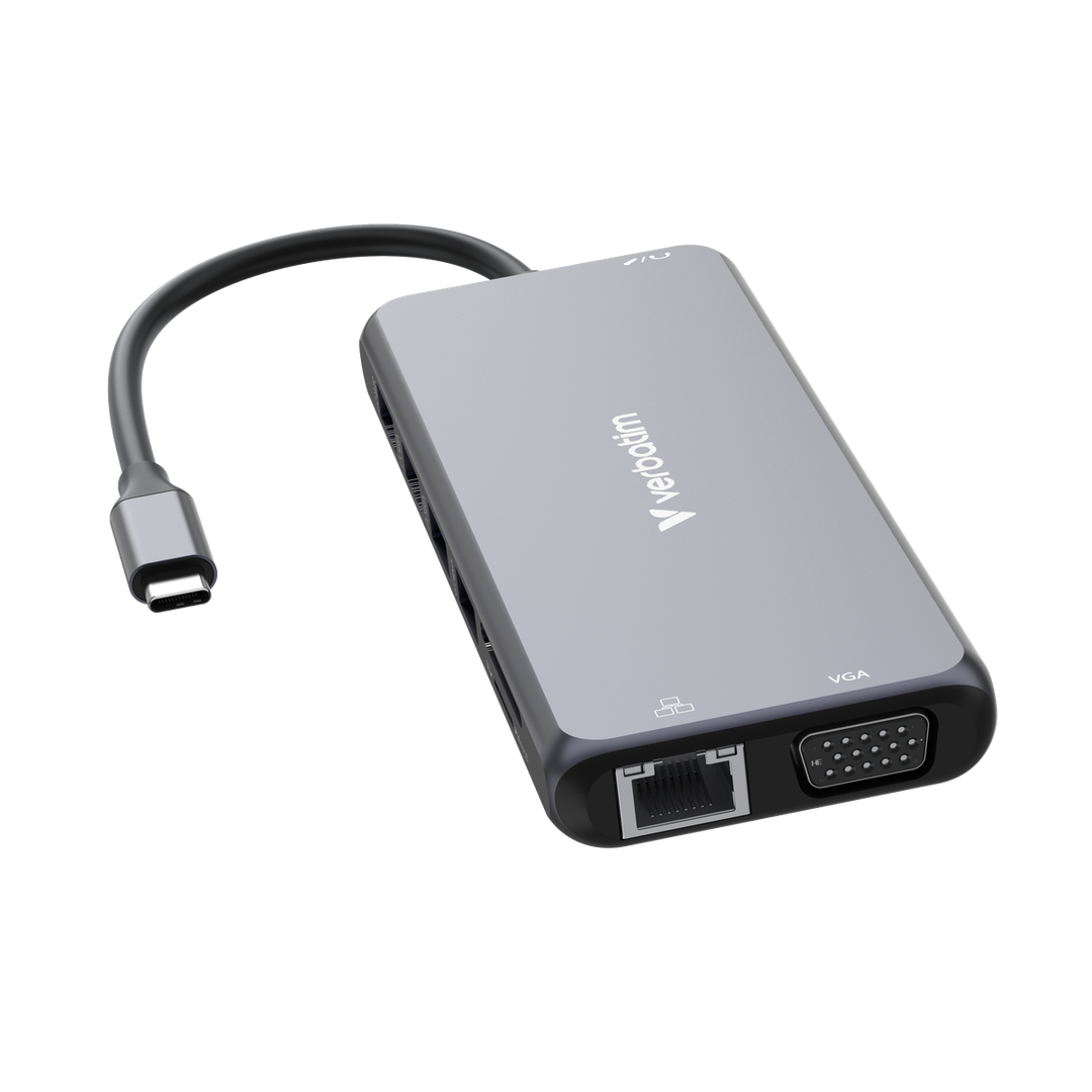 A Photo Of Verbatim USB-C Pro 14-Port Multiport Hub