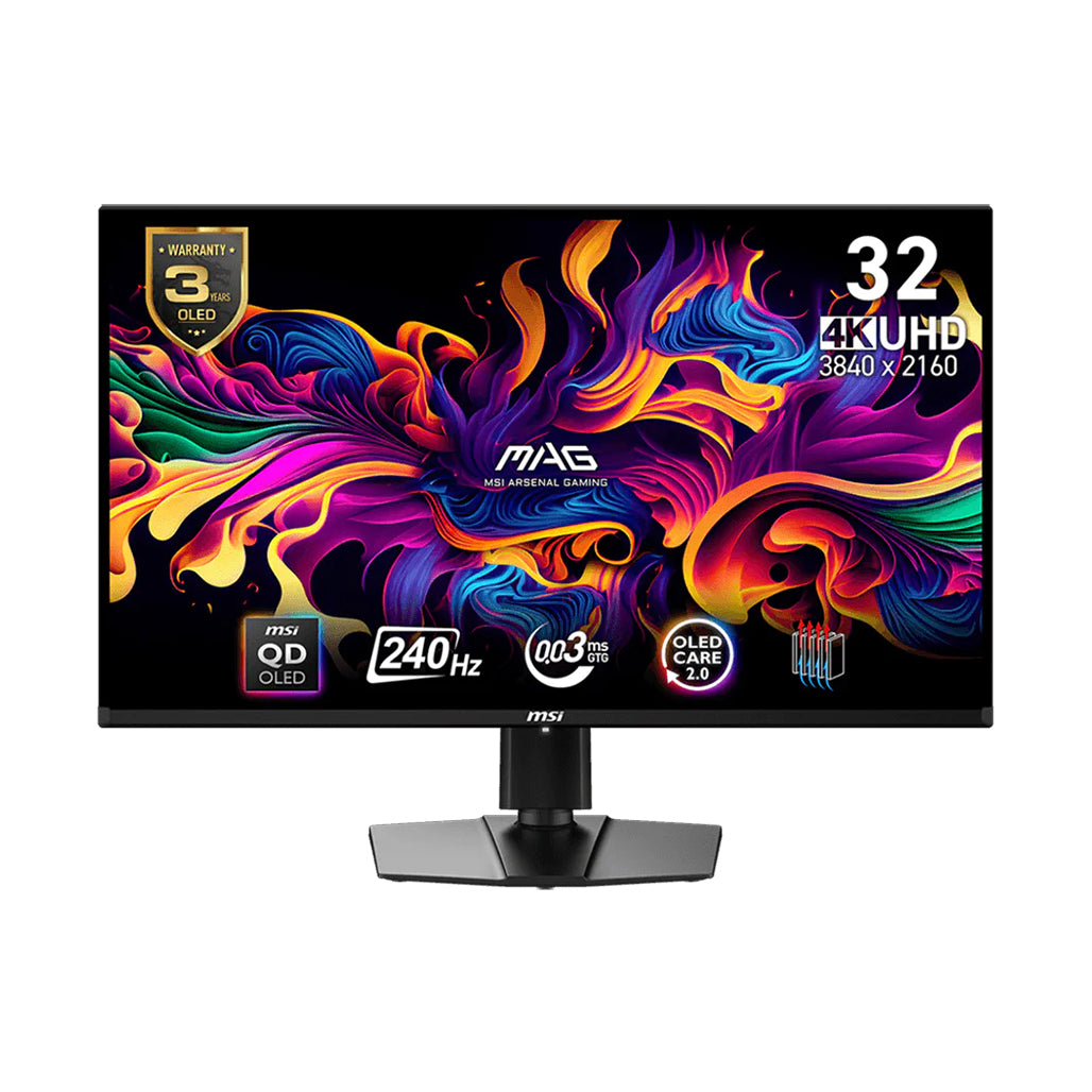 A Photo Of MSI MAG 321UPX QD-OLED - 31.5