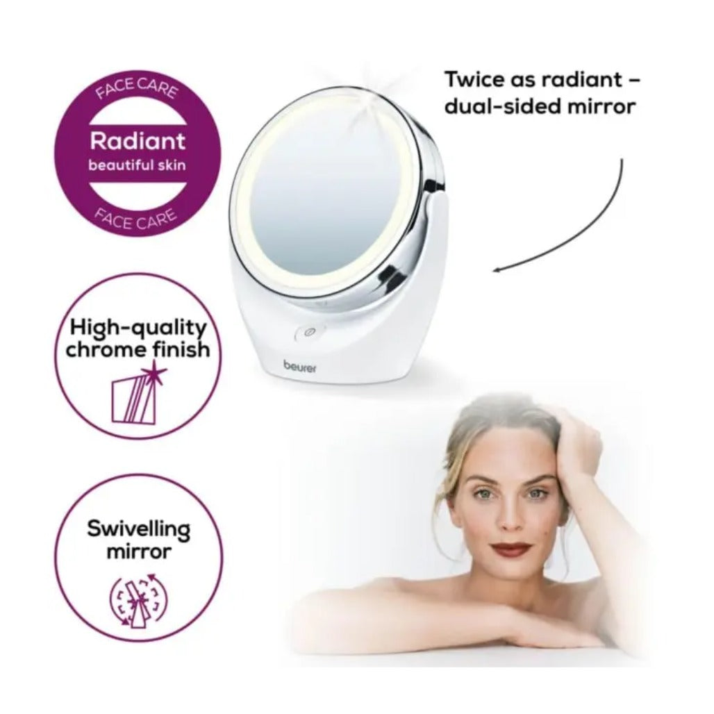 A Photo Of Beurer BS 49 Illuminated cosmetics mirror