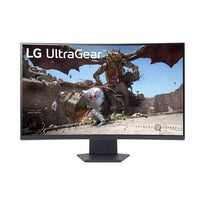LG UltraGear™ 32GS60QC-B - 32" QHD 180Hz Curved Gaming Monitor