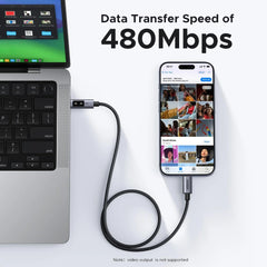A Photo Of Ugreen Uno USB-C to USB-C Cable 100W