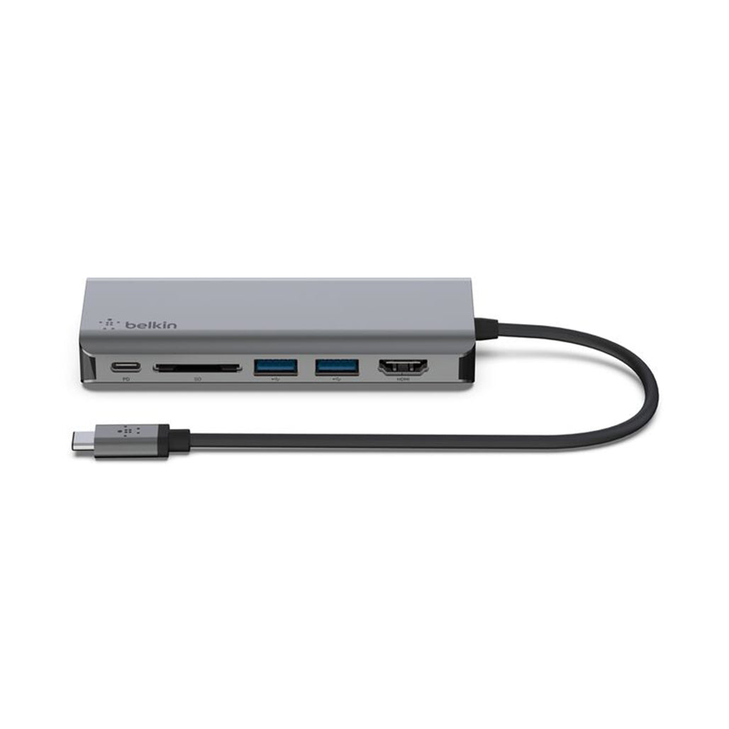 A Photo Of Belkin Connect USB-C 6-in-1 Multiport Adapter