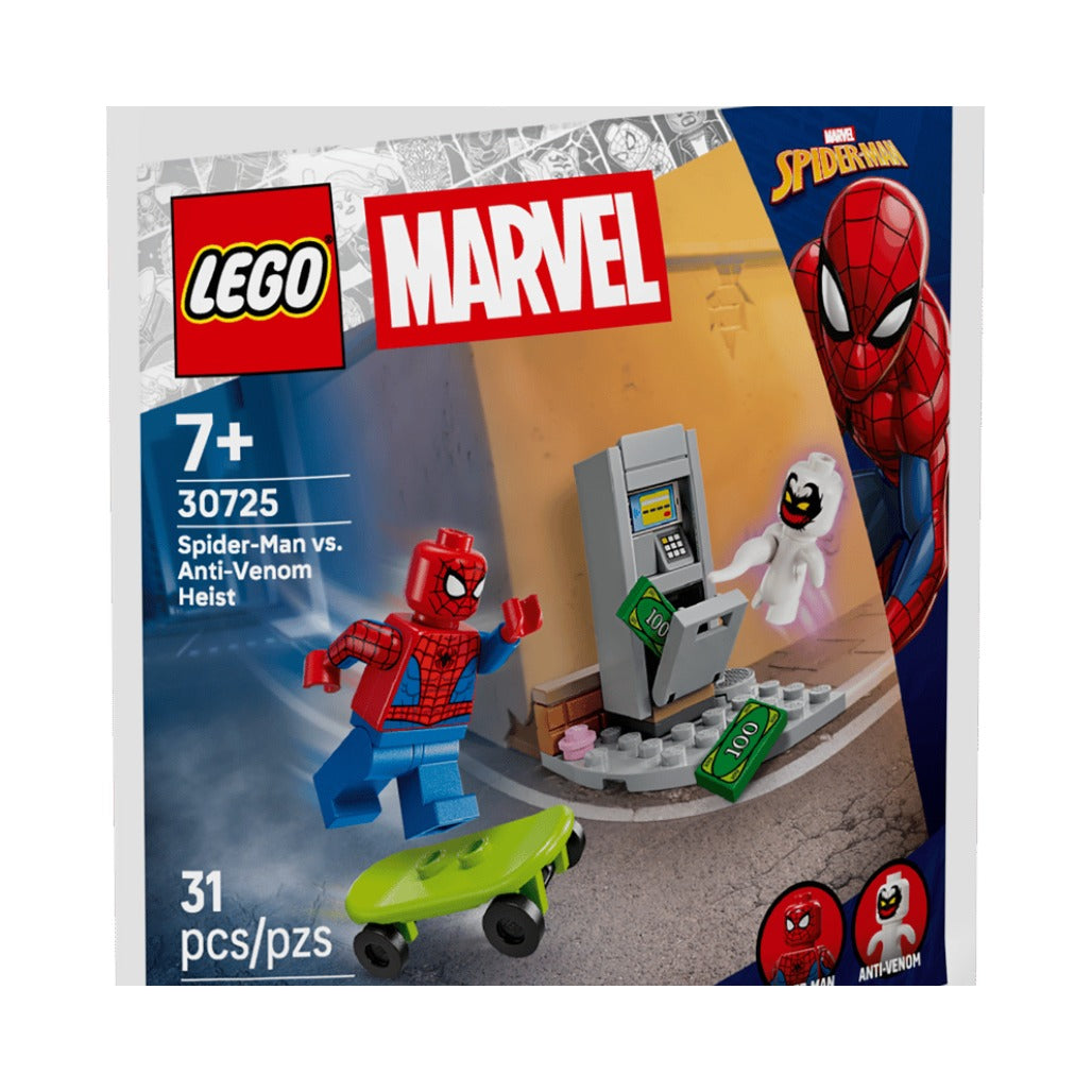 A Photo Of LEGO Spider-Man vs. Anti-Venom Heist - 31 Pieces - 30725