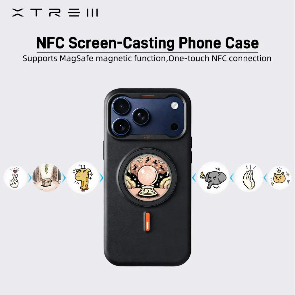 A Photo Of XTREM MagSafe Screen Case | Battery-Free, Customize On the Go