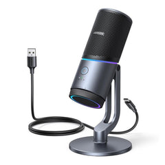 A Photo Of UGREEN USB Microphone for PC with RGB Lights