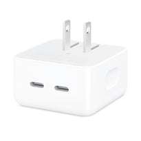 Apple 35W Dual USB-C Port Compact Power Adapter - MW2H3AM/A