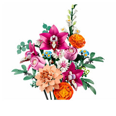 A Photo Of LEGO Pretty Pink Flower Bouquet 749 Pieces - 10342