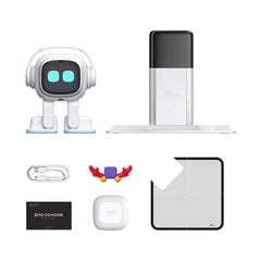 A Photo Of EMO Go Home – The Ultimate AI-Powered Desktop Robot with Self-Charging & Smart Features