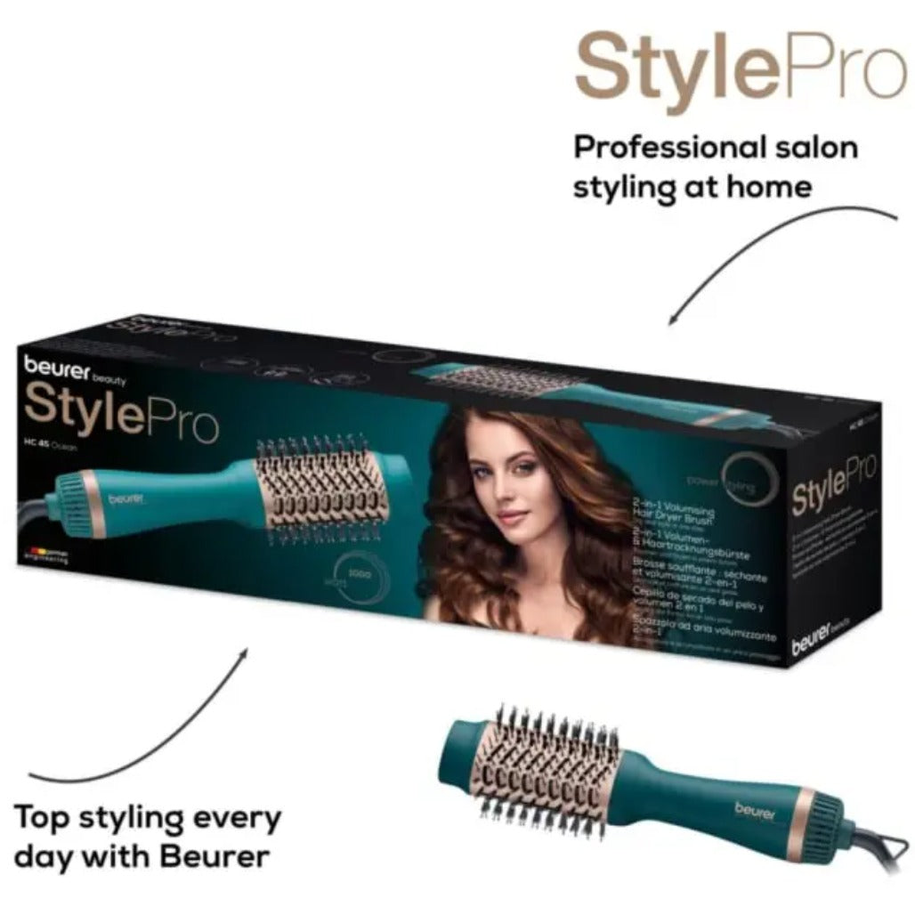 A Photo Of Beurer HC 45 Hair Dryer Brush