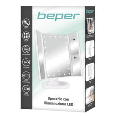 A Photo Of Beper Make Up Mirror With Led Light - P302VIS050