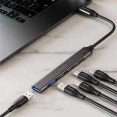 A Photo Of Blupebble C5 Multi Hub - 5-Port USB-C Hub with Power Delivery