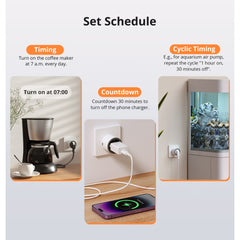 A Photo Of Sonoff S60 Wi-Fi Smart Plug With Power Monitoring - S60TPF