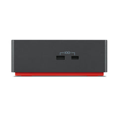 A Photo Of Lenovo ThinkPad Thunderbolt 4 Workstation Dock – 230W PD, 8K/4K Display Support, High-Speed Data Transfer