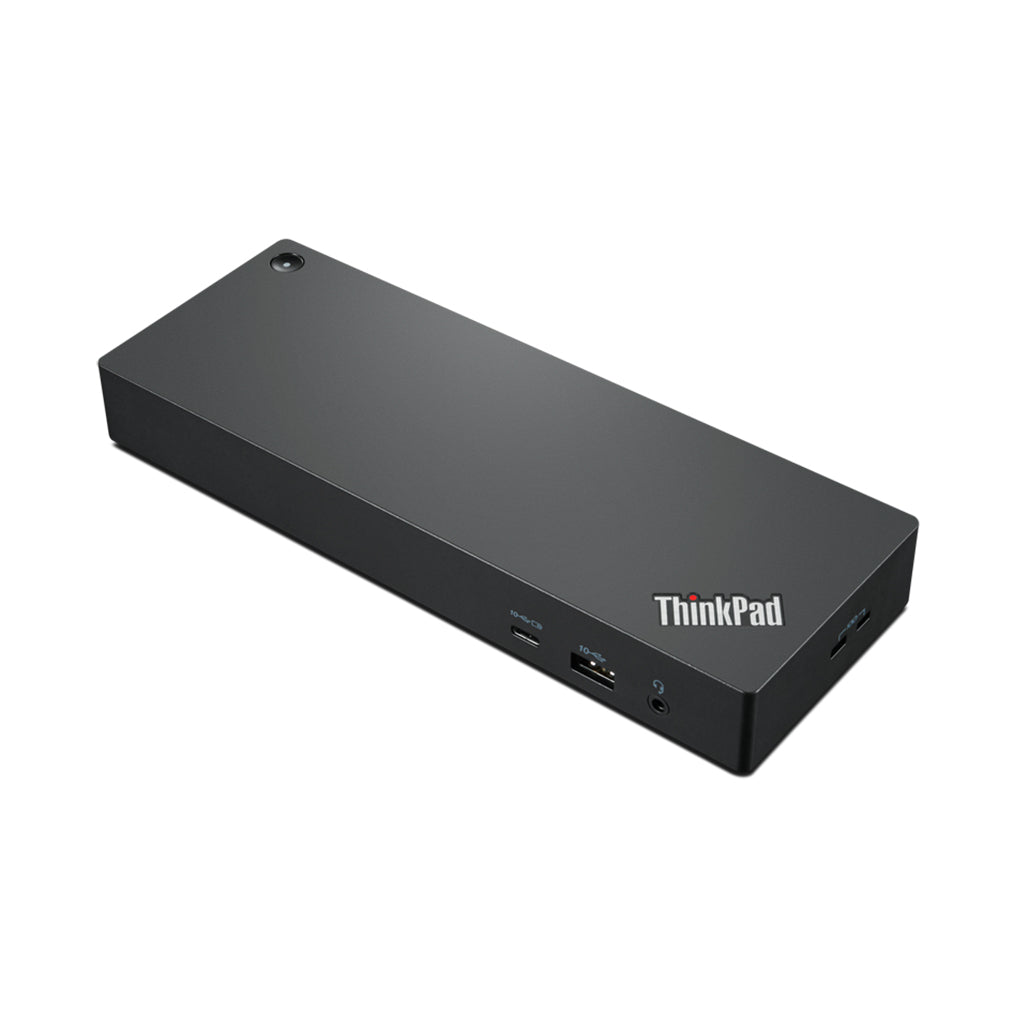 A Photo Of Lenovo ThinkPad Thunderbolt 4 Workstation Dock – 230W PD, 8K/4K Display Support, High-Speed Data Transfer