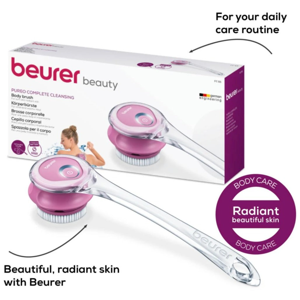 A Photo Of Beurer FC 55 Pureo Complete Cleansing Powered Body Brush