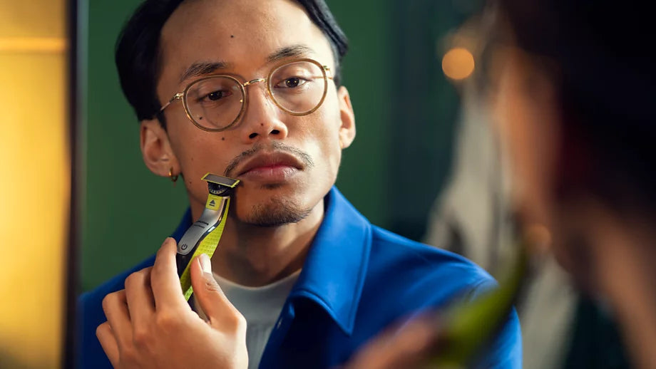 A Photo Of Philips Norelco OneBlade 360 - Face + Body Electric Trimmer & Shaver