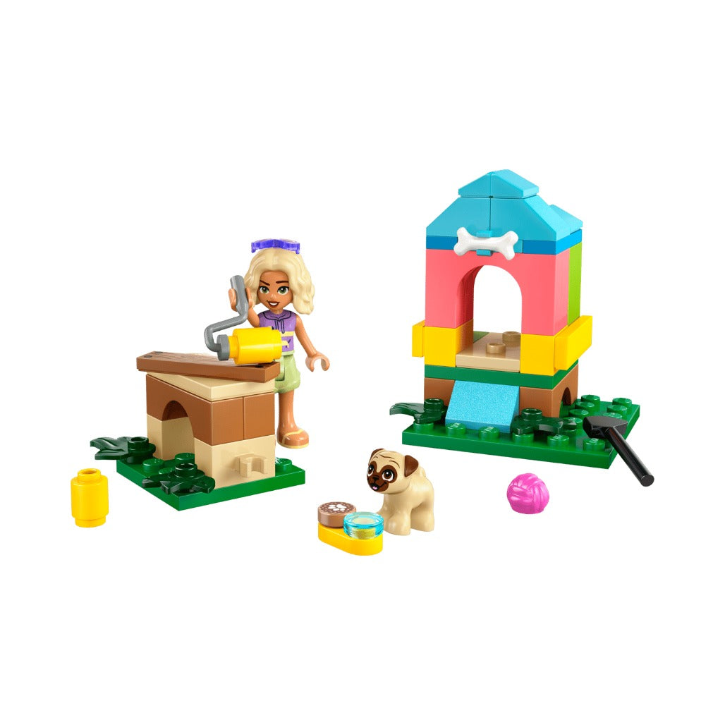 A Photo Of LEGO Friends Nova's Doghouse Build 50 Pieces - 30697