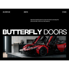 A Photo Of Nifeliz ASIL Sports Car Building Set - 4099 Pieces - NF10293