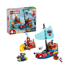 A Photo Of LEGO Team Spidey Pirate Ship - 201 Pieces - 11208