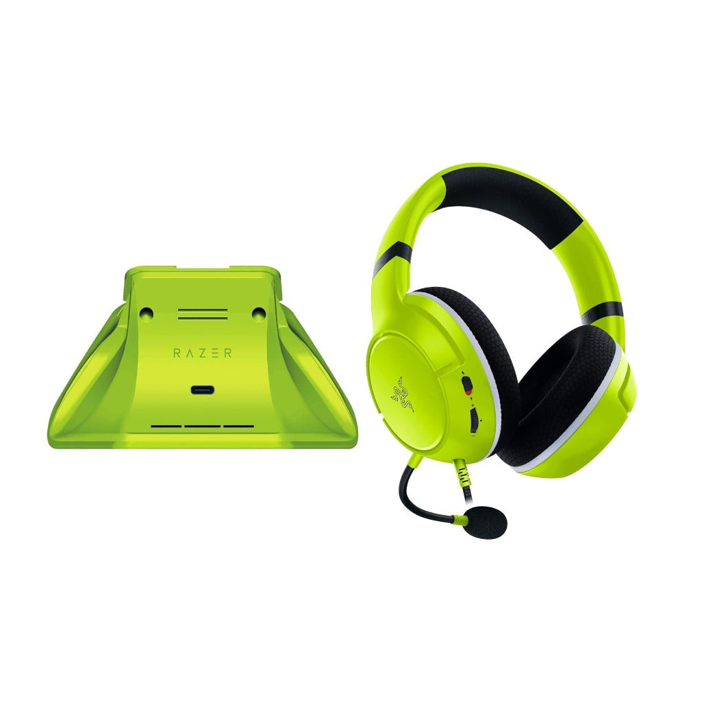 A Photo Of Razer Essential Duo Bundle - Xbox Headset & Xbox Controller Charging Stand