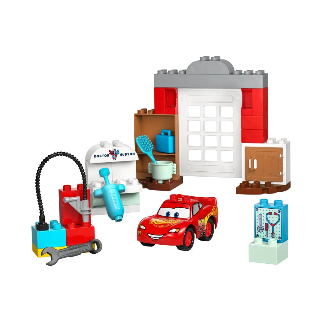A Photo Of LEGO Duplo McQueen's Visit to Doc's Garage 35 Pieces - 10456