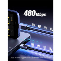 A Photo Of Ugreen USB C to USB C Cable 100W PD Fast Charging