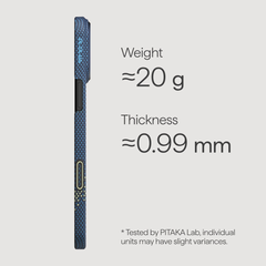 A Photo Of Pitaka Moment Milky Way Galaxy iPhone 17 Pro Ultra-Slim Case