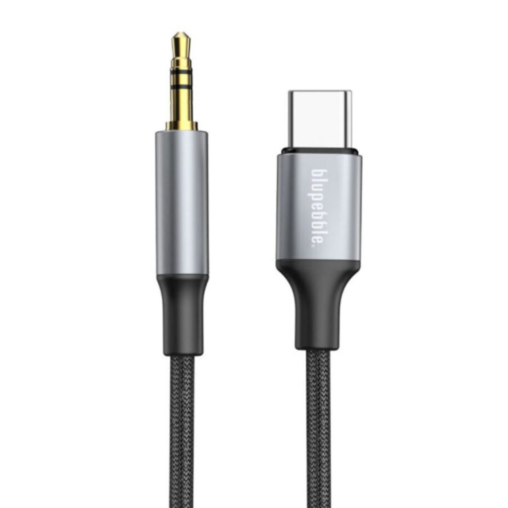 A Photo Of Blupebble USB-C to 3.5mm Male Cable - 1m
