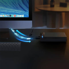 A Photo Of Ugreen 3.5'' SATA HDD Enclosure USB 3.0 – High-Speed External Hard Drive Case