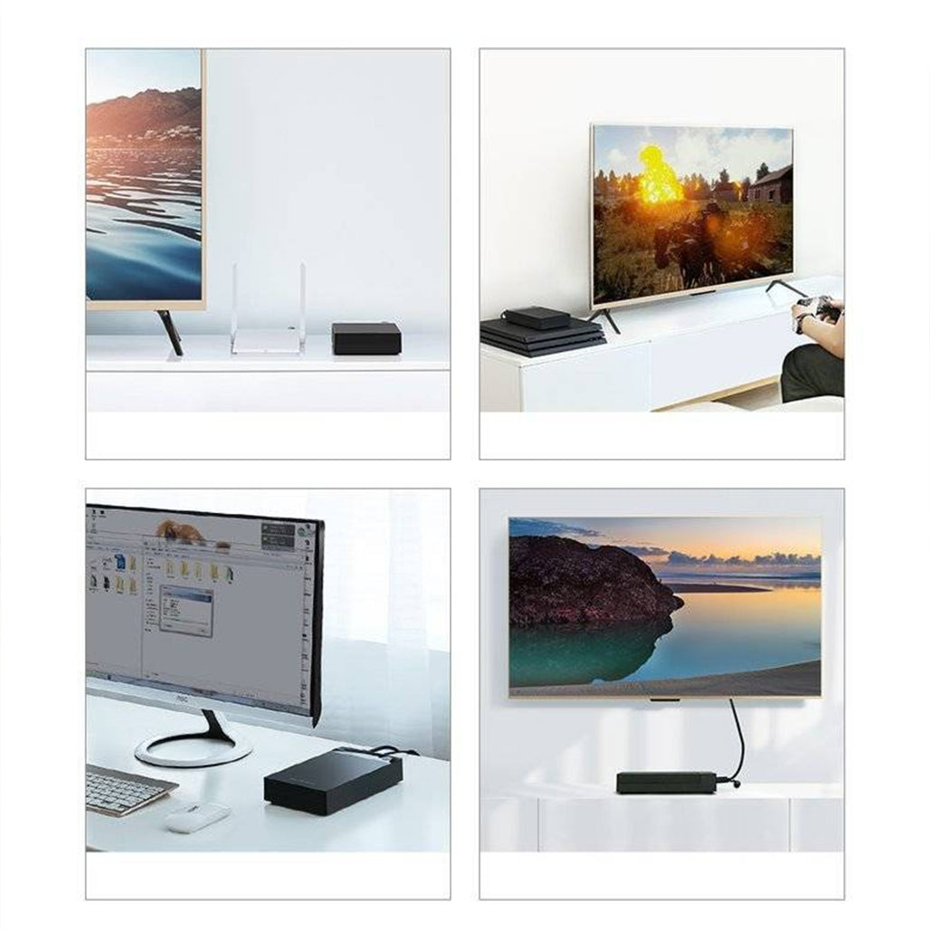 A Photo Of Ugreen 3.5'' SATA HDD Enclosure USB 3.0 – High-Speed External Hard Drive Case