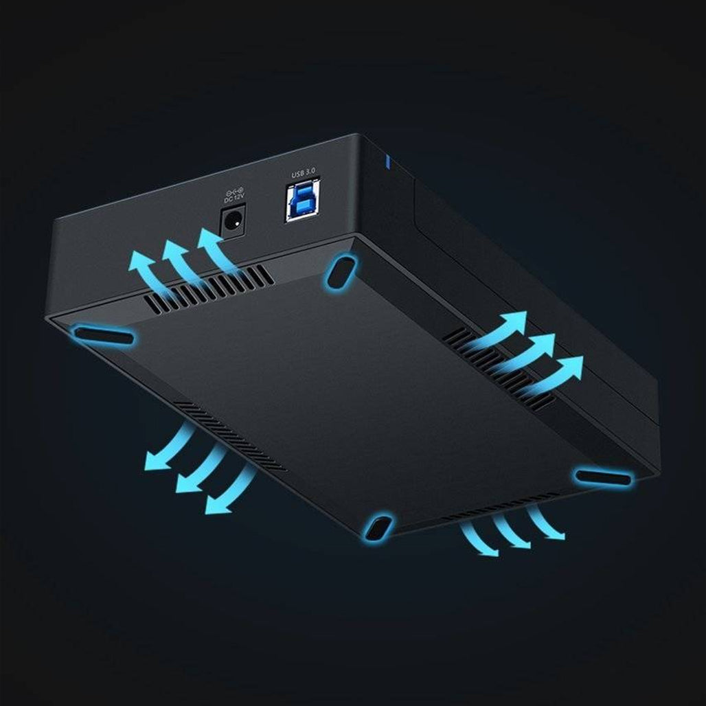 A Photo Of Ugreen 3.5'' SATA HDD Enclosure USB 3.0 – High-Speed External Hard Drive Case