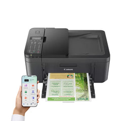 A Photo Of Canon PIXMA TR4645 - Wireless All-in-One Printer for Home Office