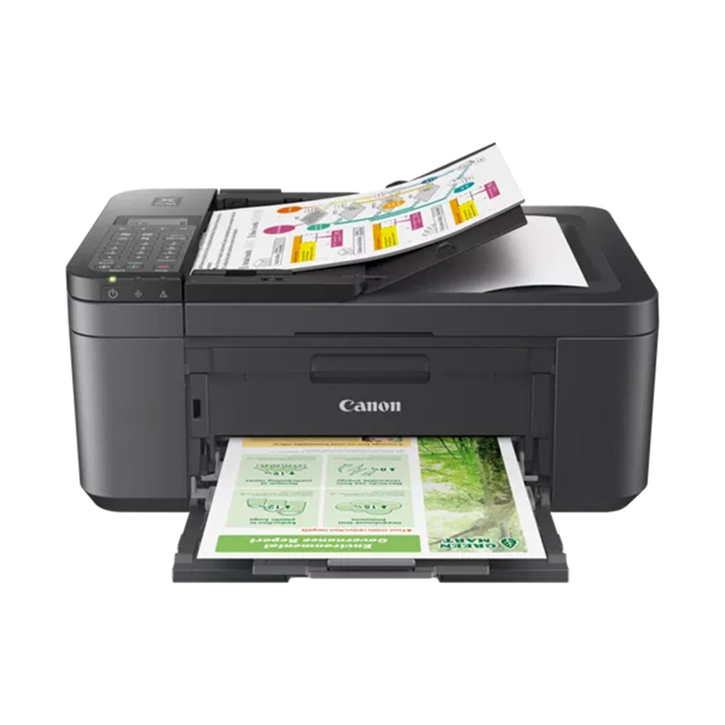 A Photo Of Canon PIXMA TR4645 - Wireless All-in-One Printer for Home Office