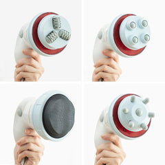A Photo Of InnovaGoods 5-in-1 Vibrating Anti-cellulite Massager with Infrared Cellyred - V0103224