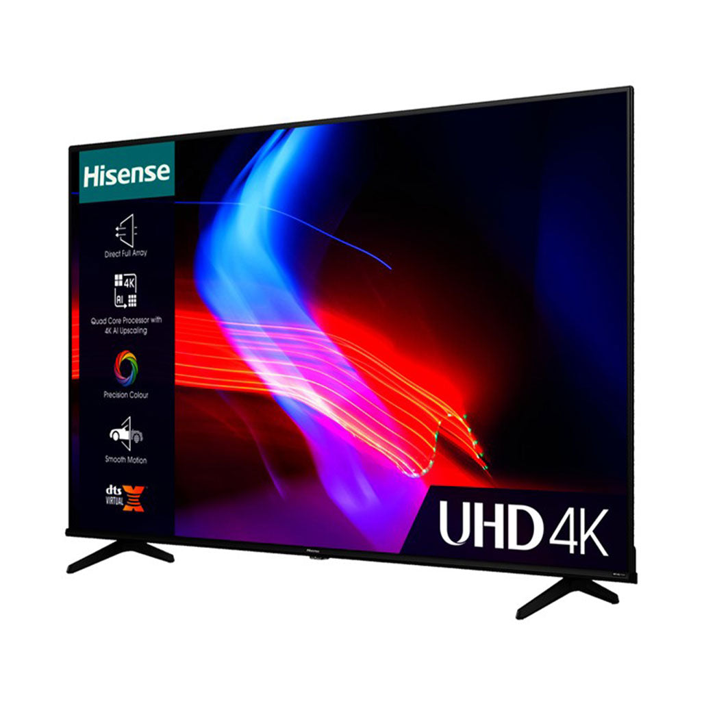 A Photo Of Hisense 4K 55A62KS UHD Smart Television 55inch Black