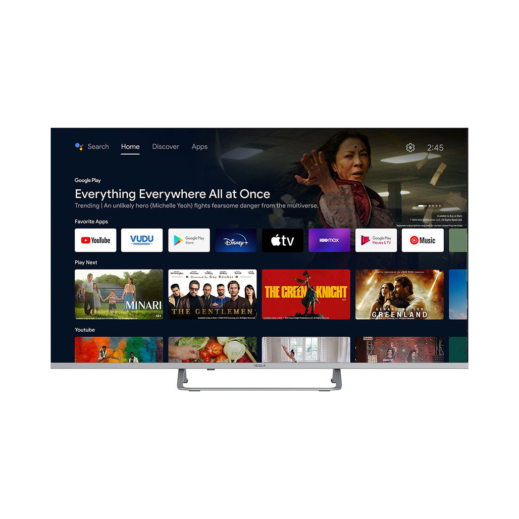 A Photo Of Tesla 4K Ultra HD TV 43-inch (3840x2160) Silver - 43E635SUS