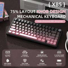 A Photo Of Attack Shark X85 - Wireless Mechanical Gaming Keyboard