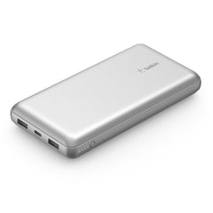 A Photo Of Belkin BoostCharge 20,000mAh Power Bank with USB-C & Dual USB-A | Fast Charging for iPhone, Android & More