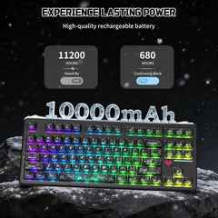 A Photo Of ATTACK SHARK X87 Ultra - Wireless Mechanical Keyboard