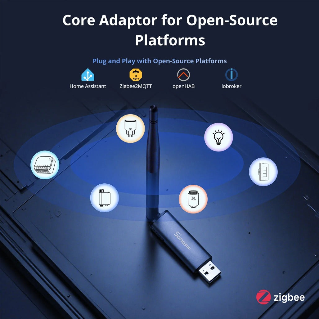 A Photo Of Sonoff Zigbee/Thread USB Dongle - Dongle-PMG24