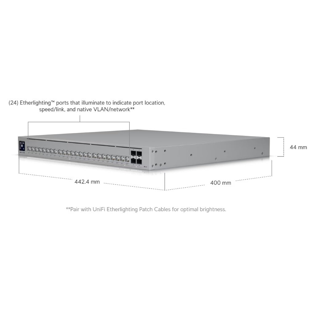 A Photo Of Ubiquiti Pro HD 24 PoE - USW-PRO-HD-24-PoE (600W)